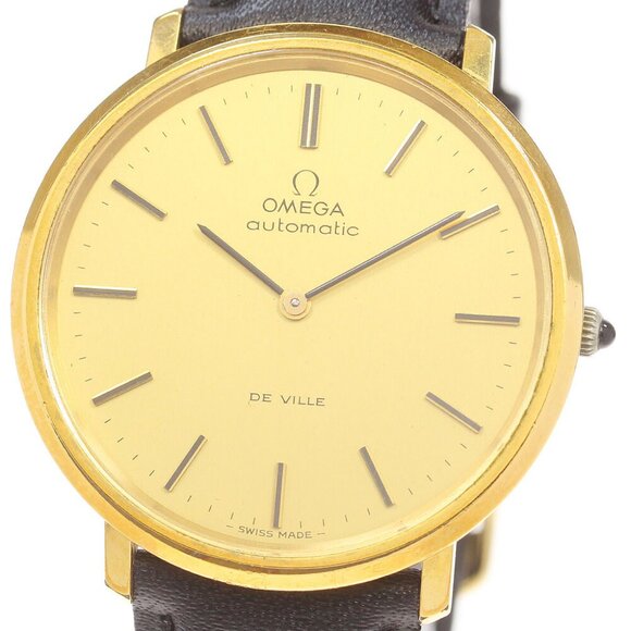 OMEGA De Ville 151.0039 cal.711 Gold Dial Automatic Men's Watch - Picture 8 of 8